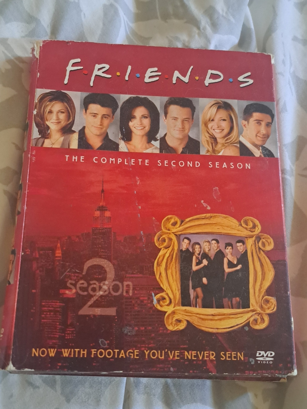 Friends: The Complete Second Season DVD Box Set - Red Cover